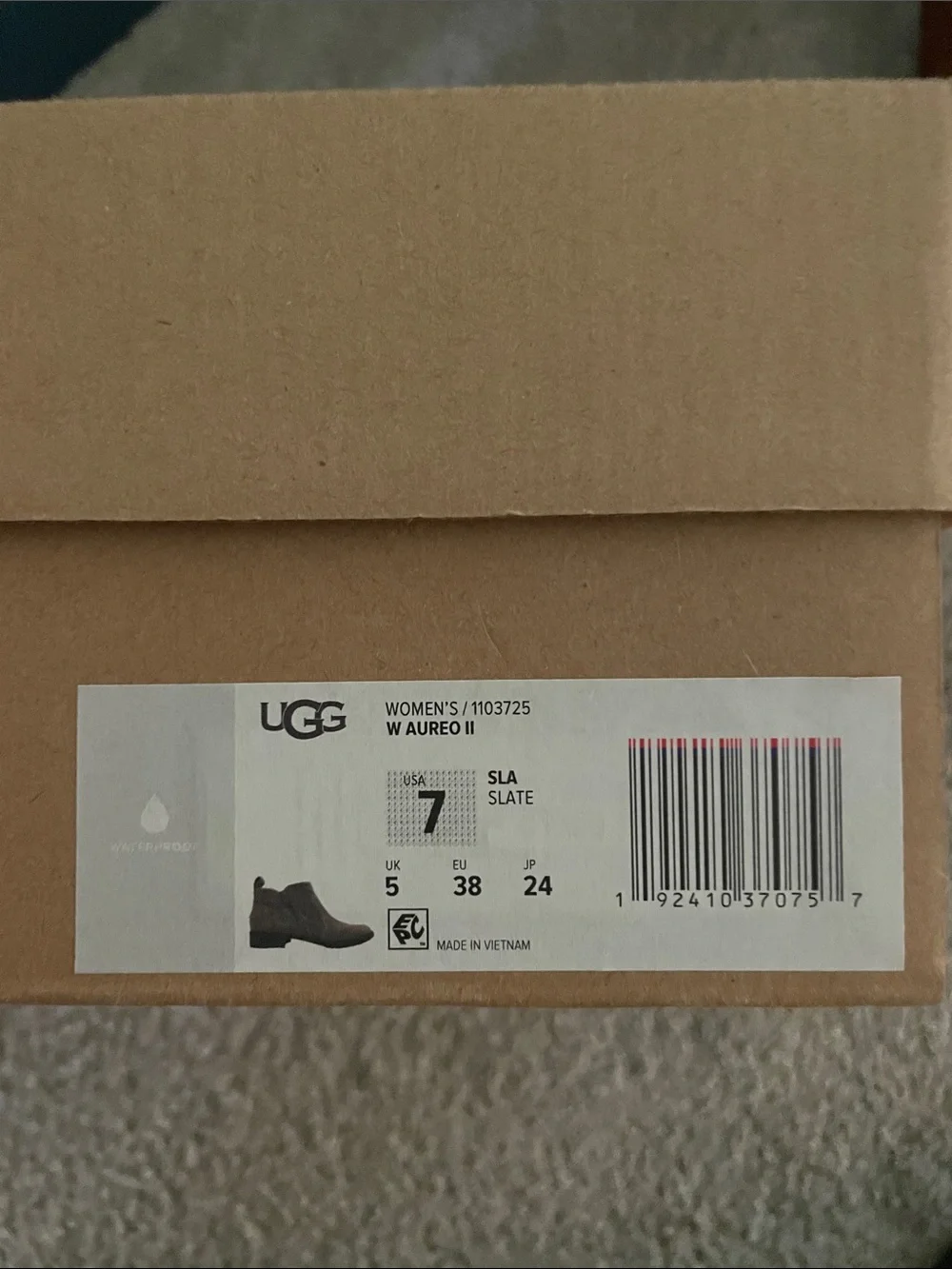 Ugg Aureo Suede Ankle Boots